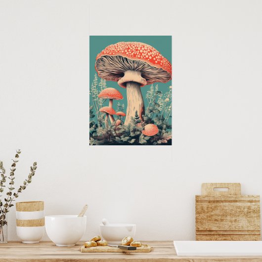 Poster Fairy Tale Fungi (Cuisine)