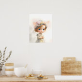 Poster Fairy Tale Princesse des papillons (Cuisine)
