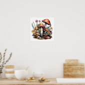 Poster Fairycore Fairytale Champhrooms Funghi (Cuisine)