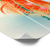 Poster Fairytale Firebird Golden Cage Illustration (Coin)