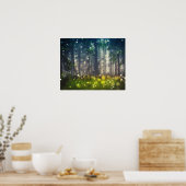 Poster Fairytale Forest Tree Nature Paysage Art (Cuisine)