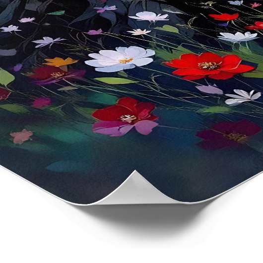 Poster Fairytale Inspired Fairy and Whimsical Tree (Coin)