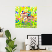 Poster Fairytale Print (Bureau à domicile)