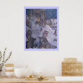 Poster Fairytale Snow Queen par Edmund Dulac Imprimer (Cuisine)