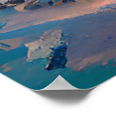 Poster Fairytale World, Château d'hiver, Château de neige (Coin)