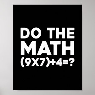 Poster Fais Le Calcul 67 Mème 1 