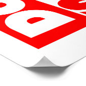 Poster Fais-Le. Squat, Squat, Squat (Coin)