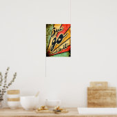 Poster Fais-le, tout simplement, vintage motivationnel (Cuisine)