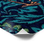 Poster Faisans William Morris (Coin)