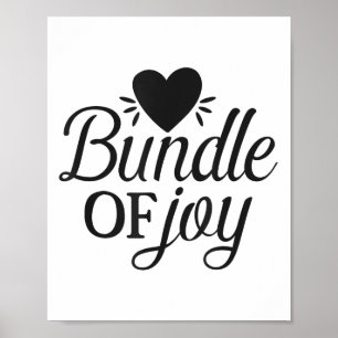 Poster Faisceau de joie Citation d'amour Motivation migno