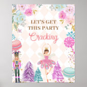Poster Faisons cette fête en craquant Nutcracker annivers (Devant)