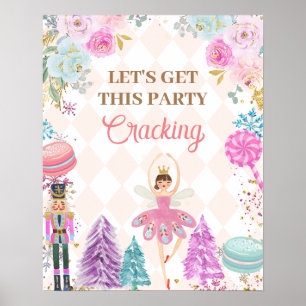 Poster Faisons cette fête en craquant Nutcracker annivers