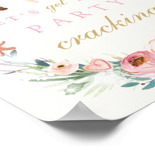 Poster Faisons cette fête en craquant Nutcracker annivers (Coin)