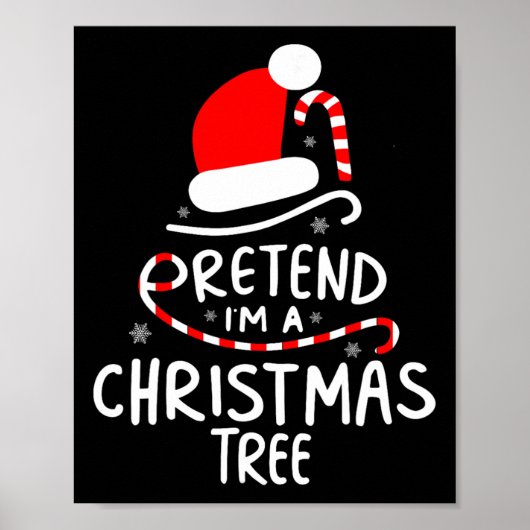 Poster Faisons comme si j'étais un arbre de Noël Costume (Devant)