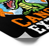 Poster Faisons de la leucémie Cancer Extinct Dinosaure Lo (Coin)