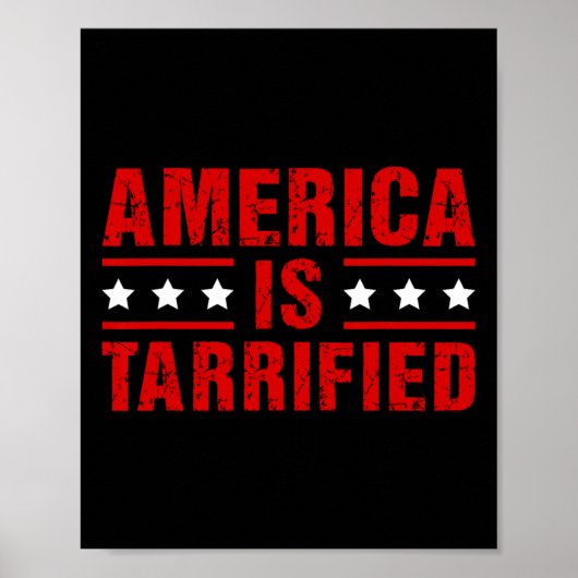 Poster Faisons de nouveau Tarifier l'Amérique Funny Anti (Devant)