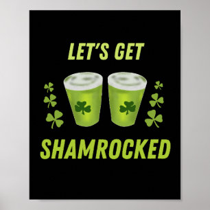 Poster Faisons-nous fêter la Saint-Patrick