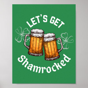 Poster Faisons-nous fêter la Saint-Patrick