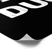 Poster Faisons semblant que je suis un canard drôle Costu (Coin)
