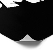 Poster Faisons tomber Citrouille Jack-o'-lantern Hallowee (Coin)