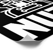 Poster Faisons un peu de noix - Drôle Nutcracker Xmas Mat (Coin)