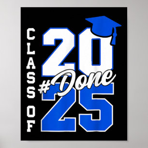 Poster Fait Cl De 2025 Graduation Pour Lui Grad Senior