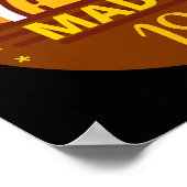 Poster FAIT EN 1953 drôle cadeau d'anniversaire (Coin)