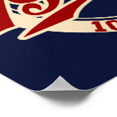 Poster Fait En 1954 (Coin)