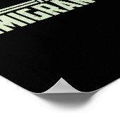 Poster Fait Par Les Immigrants (Coin)