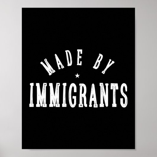 Poster Fait Par Les Immigrants (Devant)