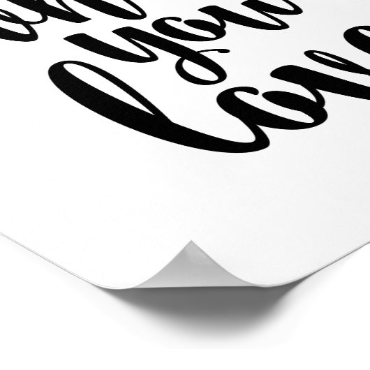 Poster Faites ce que vous aimez (Coin)