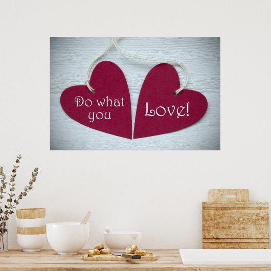 Poster Faites ce que vous aimez 3 (Cuisine)