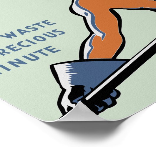 Poster Faites chaud - Continuez à bouger - Propagande 2ÈM (Coin)