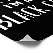 Poster Faites comme si je suis un costume de chat noir Fê (Coin)