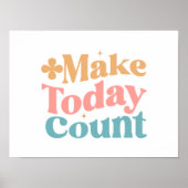 Poster Faites compter aujourd'hui les devis d'inspiration (Devant)