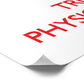 Poster Faites confiance au physiothérapeute (Coin)