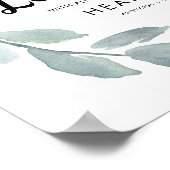 Poster Faites confiance au Seigneur avec tous vos Feuille (Coin)