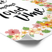 Poster Faites de votre maman un joyeux temps d'impression (Coin)