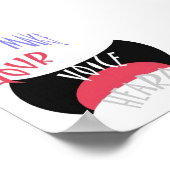 Poster Faites Entendre Votre Voix Mini (Coin)