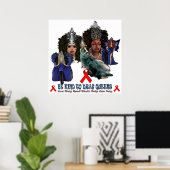 Poster Faites Glisser L'Affiche Des Reines (Bureau à domicile)