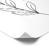 Poster Faites Justement, Aimez la miséricorde, Marchez hu (Coin)