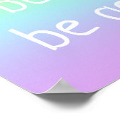 Poster "Faites la paix, soyez gentils, soyez gentils" Aff (Coin)