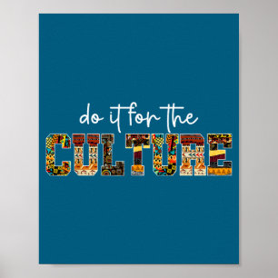 Poster Faites-le Culture noire Histoire noire