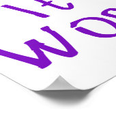 Poster Faites-le fonctionner Sticker2 (Coin)
