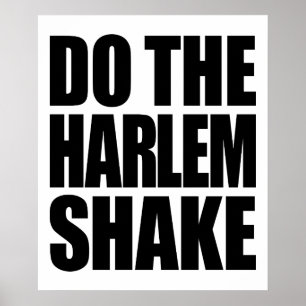 Poster Faites Le Harlem Shake