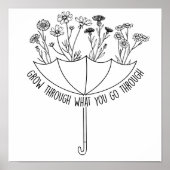 Poster Faites le point sur ce que vous traversez pour la (Devant)