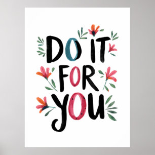 Poster Faites-le pour vous