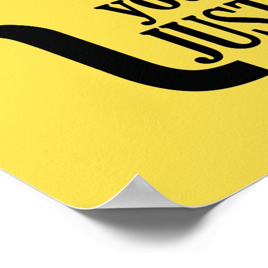 Poster Faites-le simplement (Coin)