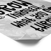 Poster Faites le tour de ce que vous traversez (Coin)