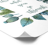 Poster Faites le tour de ce que vous traversez (Coin)